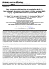 Научная статья на тему 'Test of antimicrobial activity of morpholine 2-(5-(3-fluorophenyl) -4-amino-1,2,4-triazol-3-ilthio) acetate (BKP-115) by experimental model of pancreatitis in rats'