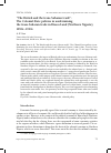 Научная статья на тему '“the British and the trans-Saharan trade”: the colonial state policies in undermining the trans-Saharan trade in Hausa land (Northern Nigeria), 1890s-1920s'