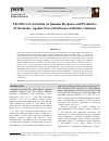 Научная статья на тему 'The Effect of Artemisia on Immune Response and Productive Performance Against Newcastle Disease in Broiler Chickens'