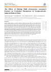 Научная статья на тему 'The Effect of Shrimp Shell (Litopenaeus vannamei) Extract on Testicular Parameters of Streptozotocin-induced Diabetic Rats'