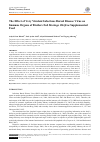 Научная статья на тему 'The Effect of Very Virulent Infectious Bursal Disease Virus on Immune Organs of Broilers Fed Moringa Oleifera Supplemented Feed'