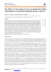 Научная статья на тему 'The Effects of Grass-Based versus Grain-Based Feeding of Ruminants on the Human Hygienic Status, a Review'