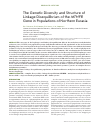 Научная статья на тему 'The genetic diversity and structure of linkage disequilibrium of the MTHFR gene in populations of northern Eurasia'