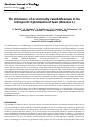 Научная статья на тему 'The inheritance of economically valuable features in the intraspecific hybridization of bean (Рhaseolus L)'