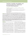 Научная статья на тему 'The role of Ala198 in the stability and coenzyme specificity of bacterial formate dehydrogenases'