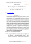 Научная статья на тему 'The Role of Light in Cucumber Plant Response to a Diurnal Short-Term Temperature Drop'