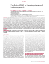 Научная статья на тему 'The role of tal1 in hematopoiesis and leukemogenesis'