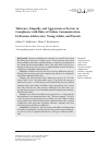 Научная статья на тему 'Tolerance, empathy, and aggression as factors in compliance with rules of online communication by Russian adolescents, young adults, and parents'