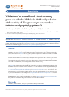 Научная статья на тему 'VALIDATION OF STRUCTURAL-BASED VIRTUAL SCREENING PROTOCOLS WITH THE PDB CODE 3G0B AND PREDICTION OF THE ACTIVITY OF TINOSPORA CRISPACOMPOUNDS AS INHIBITORS OF DIPEPTIDYL-PEPTIDASE-IV'