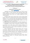 Научная статья на тему 'VATAN HIMOYACHILARI YODI MANGU BARHAYOT! (Ikkinchi jahon urushida noma’lum ketgan bobom Begmatov Omon va Xaramjo‘ylik urush qatnashchilari haqida)'