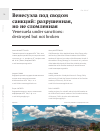 Научная статья на тему 'ВЕНЕСУЭЛА ПОД СВОДОМ САНКЦИЙ: РАЗРУШЕННАЯ, НО НЕ СЛОМЛЕННАЯ'
