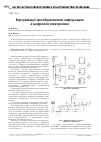 Научная статья на тему 'Виртуальные преобразователи информации в цифровой электронике'