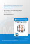 Научная статья на тему 'Vitamin D Deficiency and Rheumatoid Arthritis: Epidemiological, Immunological, Clinical and Therapeutic Aspects'