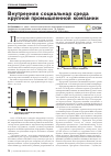 Научная статья на тему 'Внутренняя социальная среда крупной промышленной компании'