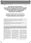 Научная статья на тему 'ВОЕННО-НАУЧНЫЕ ШКОЛЫ ФАКУЛЬТЕТА СПЕЦИАЛЬНОГО ВООРУЖЕНИЯ ВОЕННОЙ АКАДЕМИИ РАКЕТНЫХ ВОЙСК СТРАТЕГИЧЕСКОГО НАЗНАЧЕНИЯ ИМЕНИ ПЕТРА ВЕЛИКОГО'