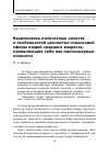 Научная статья на тему 'Взаимосвязь личностных качеств и особенностей ценностно-смысловой сферы людей среднего возраста, проявляющих себя как пассионарные личности'