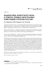 Научная статья на тему 'Взаимосвязь новостного фона и притока прямых иностранных инвестиций в регионы России'