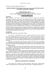 Научная статья на тему 'WATERS SUITABILITY FOR TILAPIA (Orechromis niloticus) CULTIVATION IN CAGE CULTURE IN LAKE RANAU, LAMPUNG'