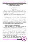 Научная статья на тему 'XITOY MANBALARIDA O‘RTA OSIYO HAQIDAGI MA’LUMOTLARNING AHAMIYATI'