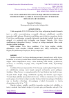 Научная статья на тему 'XVII–XVIII ASRLAR O’RTA OSIYO XALQLARINING KUNDALIK TURMUSH TARZI VA MILLIY XUSUSIYATLARI YEVROPALIK DIPLOMATLAR NIGOHIDA'