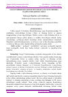 Научная статья на тему 'YANGI O‘ZBEKISTON KONSTITUTSIYASI VA TA’LIM TIZIMIDA O‘QITUVCHILARNING O‘RNI'