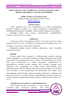 Научная статья на тему 'YIRIK NASOS STANSIYALARIDA SUV UZATISH JARAYONLARINI MODELLASHTIRISH VA OPTIMALLASHTIRISH'