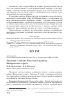 Научная статья на тему 'Заметки о птицах охотского района Хабаровского края'