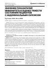 Научная статья на тему 'Значение показателей иммунитета в оценке тяжести состояния пациентов с абдоминальным сепсисом'