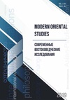 Научный журнал по прочим социальным наукам,истории и археологии,языкознанию и литературоведению,философии, этике, религиоведению, 'Modern oriental studies'